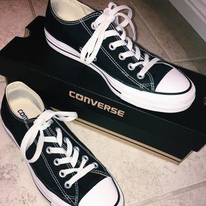 Black and White Converse